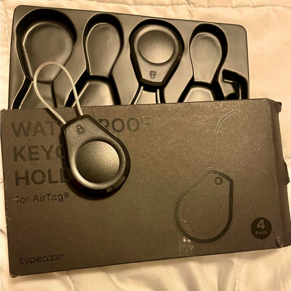 Waterproof AirTag keychain